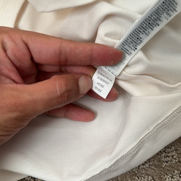 Women’s ATHLETA Shanti Scoop Top ivory size small - Picture 7 of 12